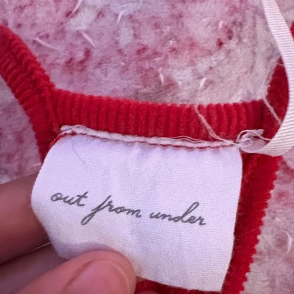 Out From Under Red Racerback Tank - Picture 2 of 2